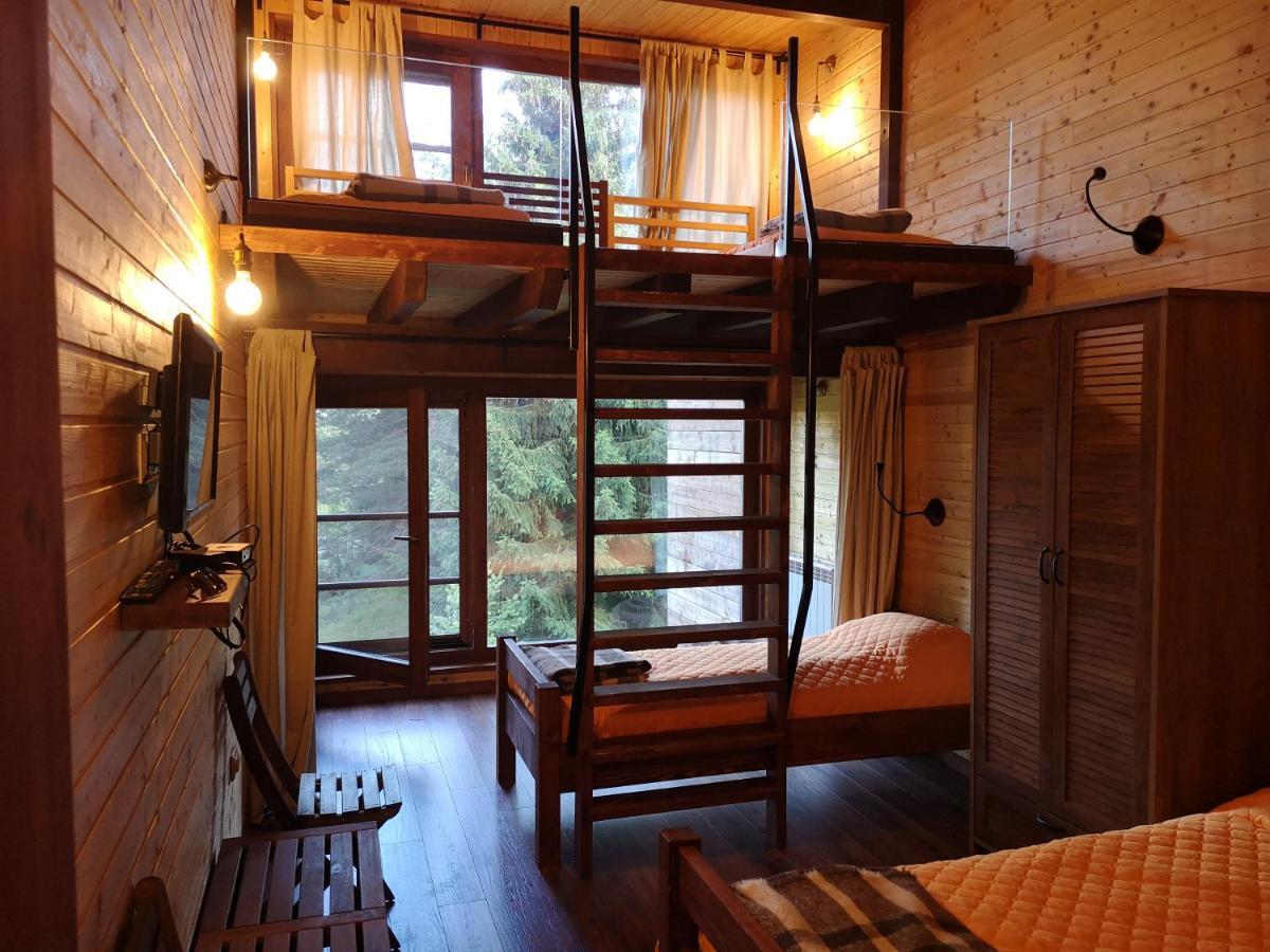 Zheleznitsa Pinus Villas Lodge With Private Jacuzzi & Phyto-Sauna Retreat מראה חיצוני תמונה