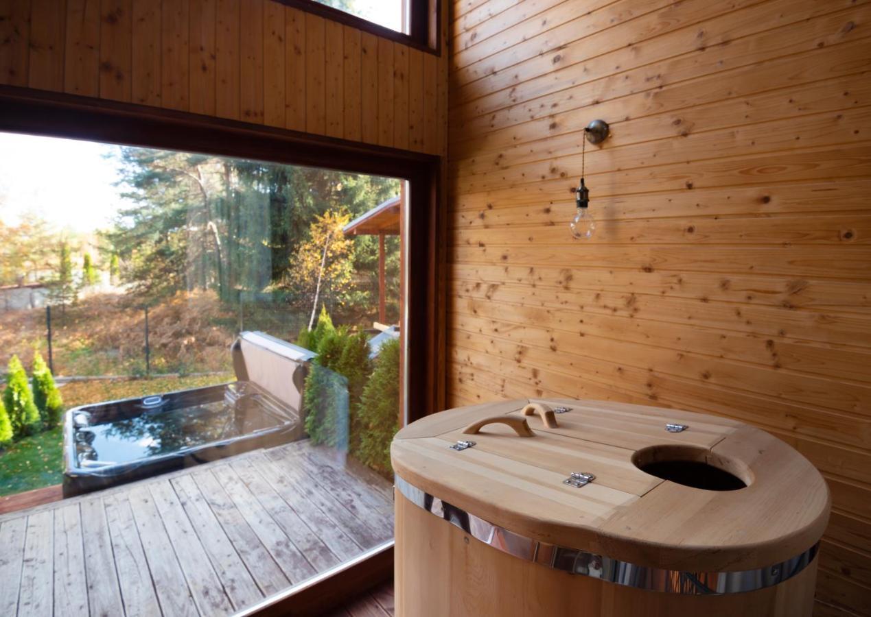 Zheleznitsa Pinus Villas Lodge With Private Jacuzzi & Phyto-Sauna Retreat מראה חיצוני תמונה