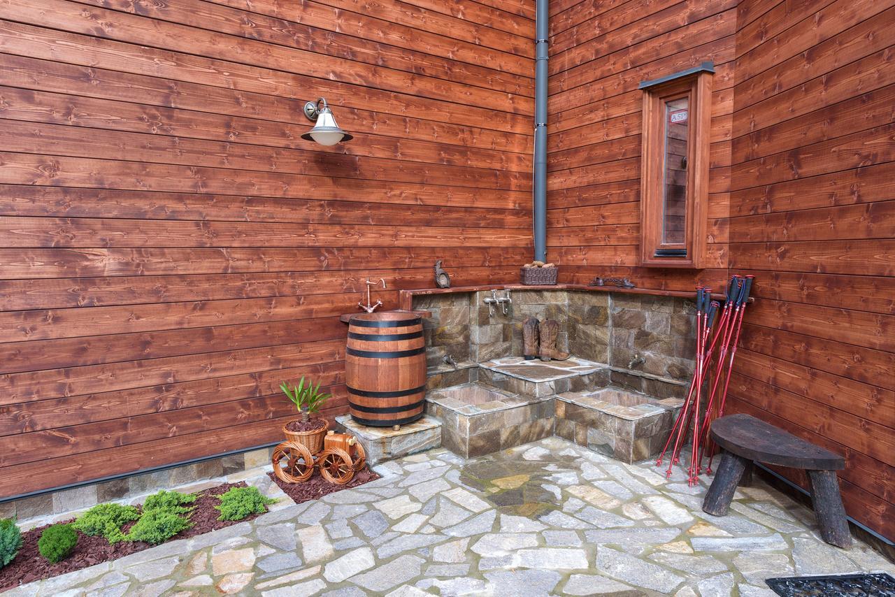 Zheleznitsa Pinus Villas Lodge With Private Jacuzzi & Phyto-Sauna Retreat מראה חיצוני תמונה