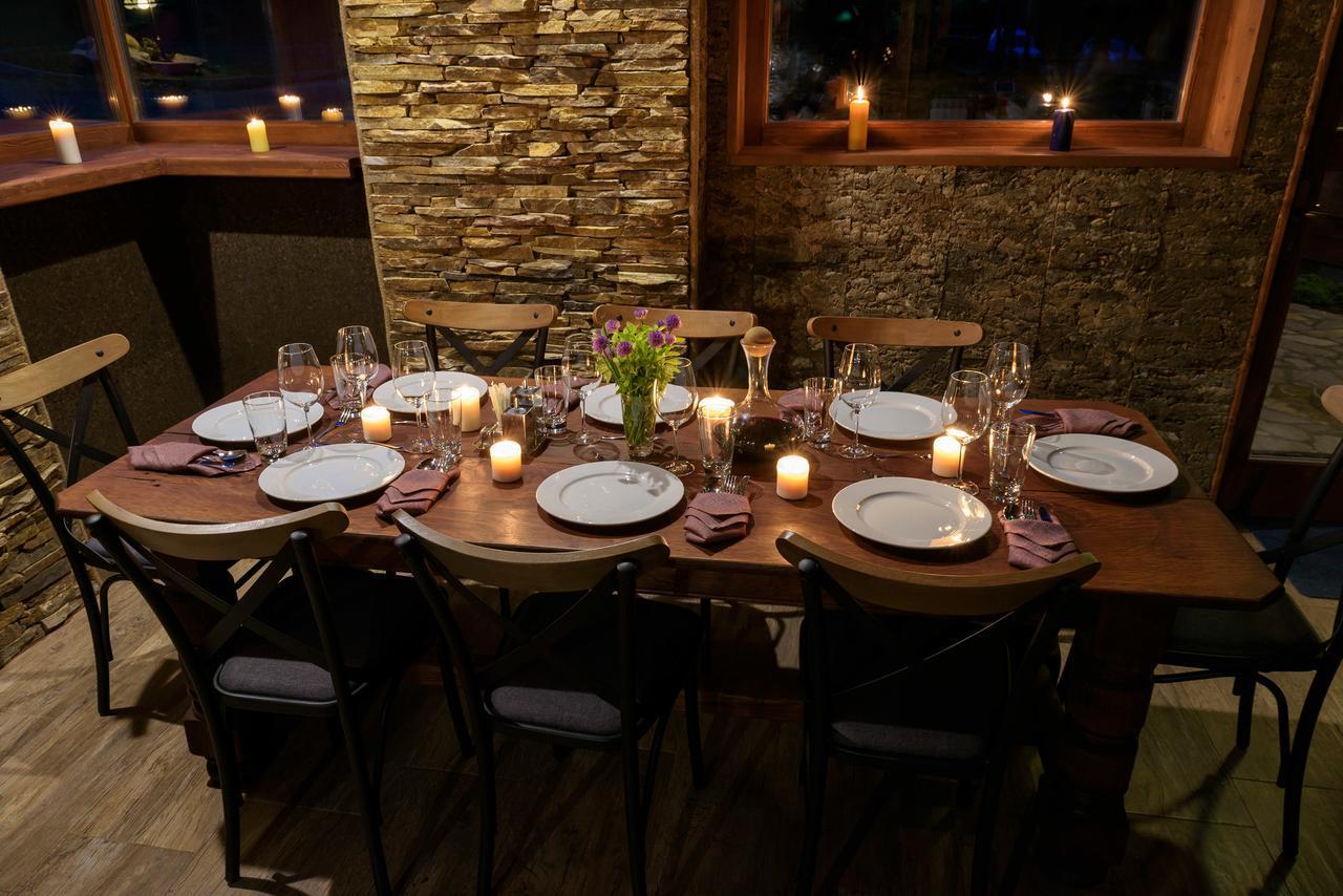Zheleznitsa Pinus Villas Lodge With Private Jacuzzi & Phyto-Sauna Retreat מראה חיצוני תמונה